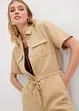 Jumpsuit van een fijne viscosemix, bonprix