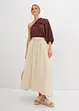 Maxi rok van soepele Lyocell-mix, bonprix