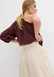 Maxi rok van soepele Lyocell-mix, bonprix