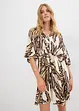 Mini jurk van soepele viscose met kimonomouwen, bonprix