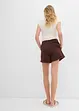 Twill short met hoge tailleband, bonprix