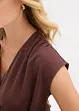 Wikkelshirt van een vloeiende viscosemix, bonprix