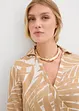 Kimono blouse in linnen look, bonprix