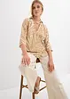 Kimono blouse in linnen look, bonprix