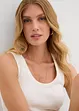 Tanktop met biologisch katoen (set van 2), bonprix