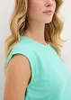 Shirt met elastische boordjes, bonprix