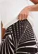 Shirt met elastische boordjes, bonprix