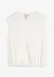 Shirt met elastische boordjes, bonprix