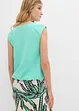 Shirt met elastische boordjes, bonprix