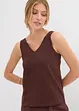 Tanktop van puur katoen (set van 2), bonprix