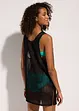 Transparante lange strandtop, bonprix