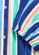 Gestreepte kaftan jurk van gestructureerde viscose, bonprix