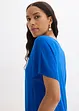 Oversized shirt in een viscosemix, bonprix