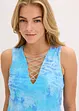 Midi jurk met mesh, bonprix