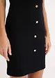 Mini jurk met schouderpads, bonprix