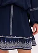 Minirok met borduursel, bonprix