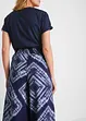 Wijde shirtbroek met gesmokte band, bonprix