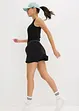 Ultra lichte rok met geïntegreerde short, bonprix