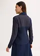 Transparante blouse met structuur, bonprix