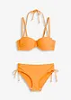 Balconette bikini met extra halter bandje (2-dlg. set), bonprix
