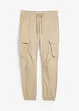 Regular fit cargo instapbroek, straight, bonprix