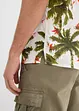 Overhemd van viscose met korte mouwen, loose fit, bonprix