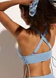 Bikini met gekruiste bandjes (2-dlg. set), bonprix