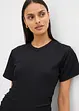 Shirtjurk van gestructureerde crêpe, bonprix