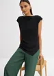 Asymmetrische top van comfortabele scuba, bonprix