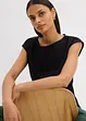 Asymmetrische top van comfortabele scuba, bonprix