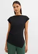 Asymmetrische top van comfortabele scuba, bonprix