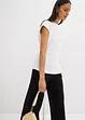 Asymmetrische top van comfortabele scuba, bonprix