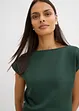 Asymmetrische top van comfortabele scuba, bonprix