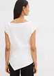 Asymmetrische top van comfortabele scuba, bonprix