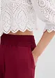 Wijde jersey bermuda in een viscosemix, bonprix
