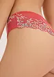 Brazilian slip met multicolor kant (set van 2), bonprix
