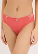 Brazilian slip met multicolor kant (set van 2), bonprix