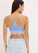 Bralette met fijn kant in kleurverloop, bonprix