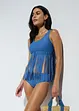 Tankini met franjes (2-dlg. set), bonprix