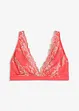 Bralette zonder beugels en met multicolor kant, bonprix