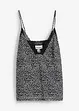Spaghetti top van mesh, bonprix