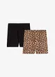 Korte legging (set van 2), bonprix