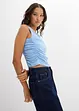 Tanktop van een zachte viscose-mix, bonprix
