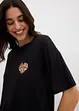 Cropped T-shirt met oversized schouders, bonprix