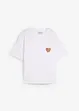 Cropped T-shirt met oversized schouders, bonprix