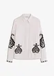 Blouse met borduursel in een zachte viscosemix, bonprix