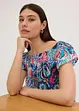 Carmen blouse van een lichte viscosemix, bonprix