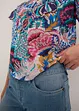Carmen blouse van een lichte viscosemix, bonprix