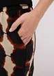 Wijde broek in batik dessin, bonprix