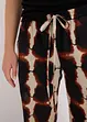 Wijde broek in batik dessin, bonprix